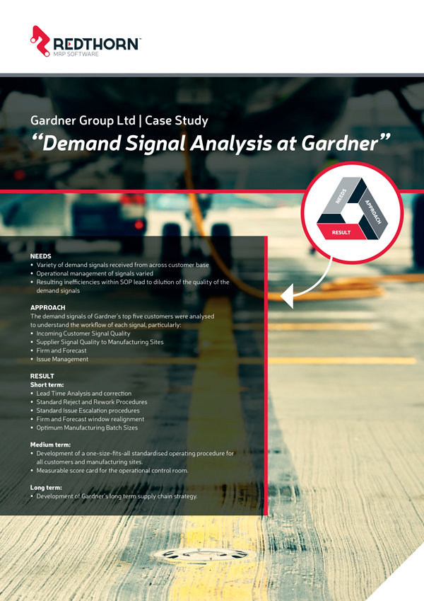 MRP Case Study