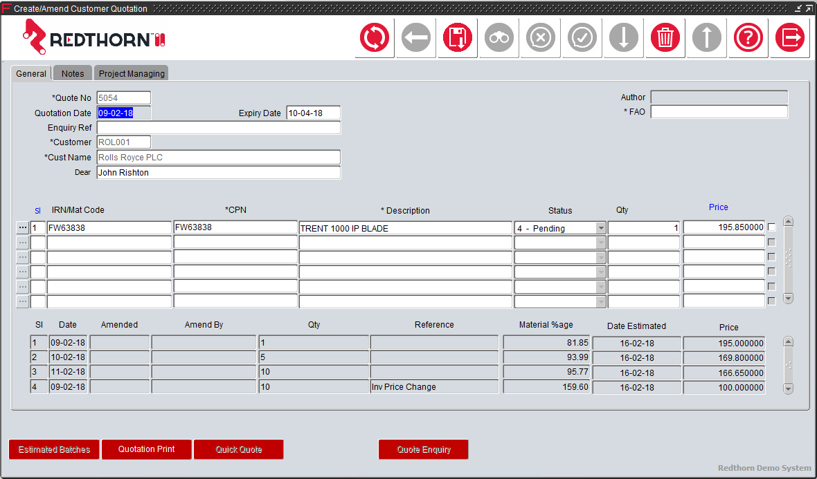 Quotation Software